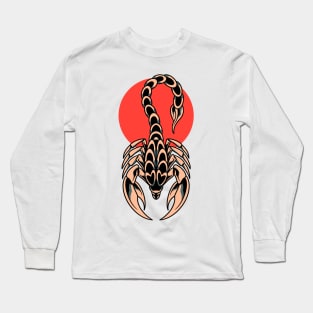 poison scorpion tattoo Long Sleeve T-Shirt